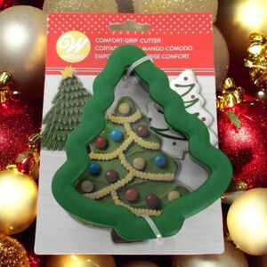 Wilton Snow Flake  Cookie Cutter Comfort Grip Christmas Tree New